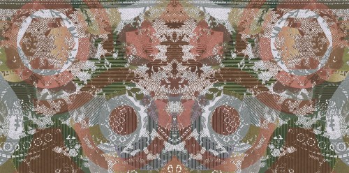 Tapeta Inkiostro Bianco Cosmato pizzo INKRINN1902 Inediti Cruise Collection