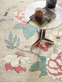 Błękitno Różowy Dywan Wedgwood w Kwiaty - PAEONIA BLUSH 37902