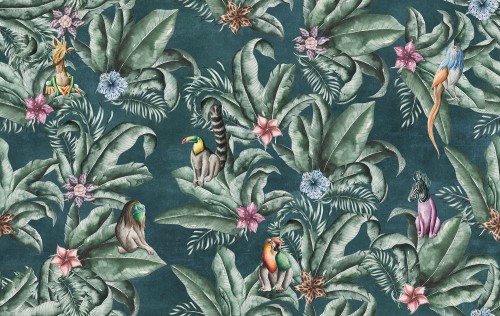 Fototapeta egzotyczna Tecnografica 75967-2 Pan Dark Expedition