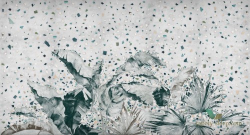 Tapeta Muance MU12016 Growing Terrazzo II Cobalt