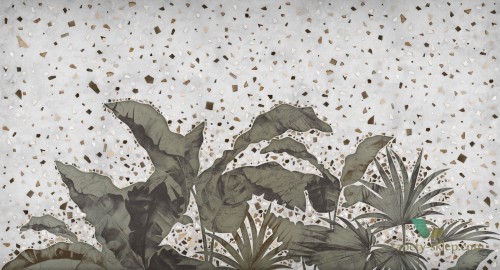 Tapeta Muance MU12018 Growing Terrazzo II Cobalt