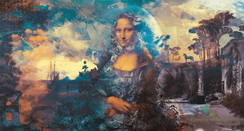 Tapeta Muance MU12061 Dining With Mona II Cobalt