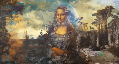 Tapeta Muance MU12062 Dining With Mona II Cobalt