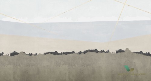 Tapeta Muance MU12081 Pointing Things Out II Cobalt