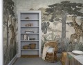 Mural Boras 9574W Serengeti Wild Animals (1194)