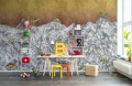 Fototapeta R16993 Dinosaur Mountain Volcano Rebel Walls