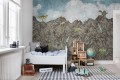 Fototapeta R16994 Dinosaur Mountain Day Rebel Walls