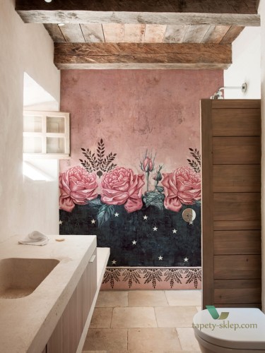 Tapeta Wall&Deco WET_RS2001 ROSA DI SERA WET SYSTEM 2020