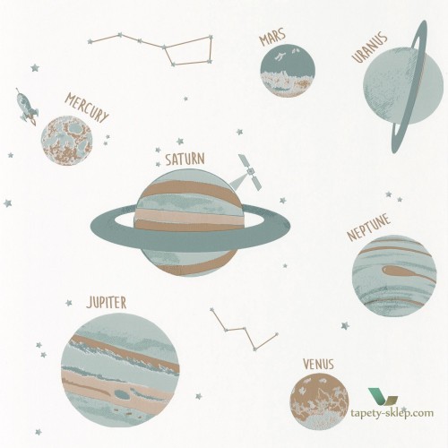 Tapeta Planety Kosmos Caselio OUP101907102 Universe