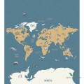 Mural Caselio Word Map OUP102032066 Our Planet