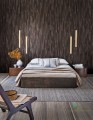 Tapeta imitująca drewno Casamance Sapelli 74864900 Le Bois