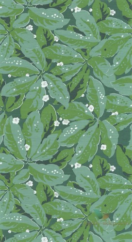 Tapeta w liście Casadeco Greenery FOCL 85797156 Five o'clock