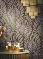 Tapeta liście Casamance Gustav 74770100 Printemps Viennois