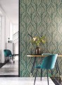 Tapeta liście Casamance Gustav 74770406 Printemps Viennois