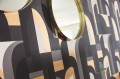 Tapeta geometryczna w stylu Art Deco Caselio LBY 102087026 Doors Labyrinth