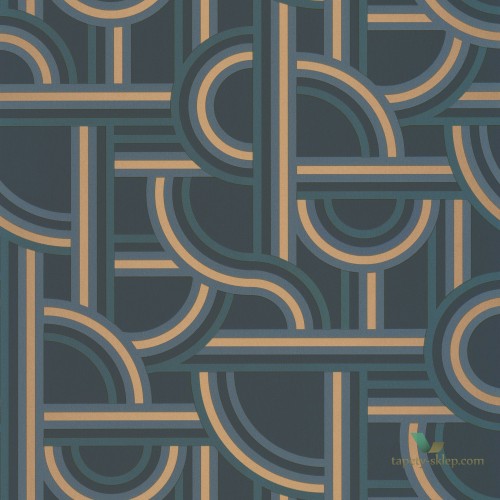 Tapeta w stylu Art Deco Caselio LBY 102126021 Impass Labyrinth