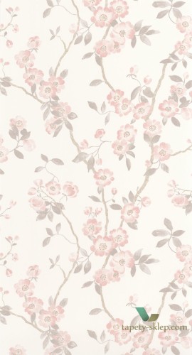 Tapeta w kwiatki Casadeco DELY 85394346 Spring Flower Delicacy