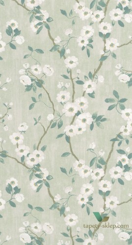 Tapeta w kwiatki Casadeco DELY 85397298 Spring Flower Delicacy