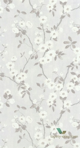 Tapeta w kwiatki Casadeco DELY 85399171 Spring Flower Delicacy