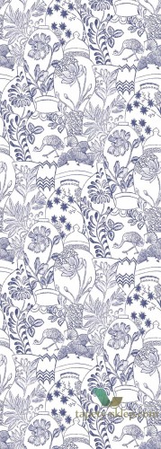 Mural orientalny Casadeco DELY 85426148 Delicacy