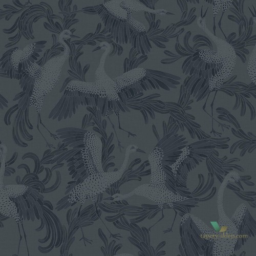 Tapeta Żurawie Boras 3128 Dancing Crane Eastern Simplicity