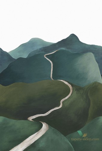 Mural górski krajobraz Casamance 74961630 TOSCANA Panoramas