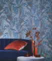 Tapeta w liście palmy Casadeco MNCT 28926327 Fougeres 1930