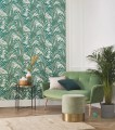 Tapeta w liście palmy Casadeco MNCT 28922318 Fougeres 1930