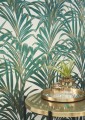 Tapeta w liście palmy Casadeco MNCT 28922318 Fougeres 1930
