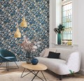 Tapeta roślinna Casadeco MNCT 85716306 Tulipe 1930