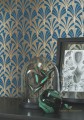Tapeta wachlarze w stylu Art-deco Casadeco MNCT 85731202 Palmette 1930