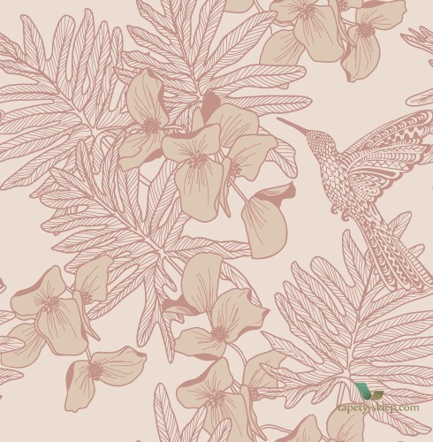 Tapeta 1838 Wallcoverings 1804-117-04 Hummingbird Beach Aurora