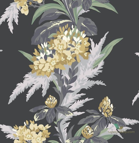 Tapeta 1838 Wallcoverings 1804-116-01 Aurora Jet Aurora