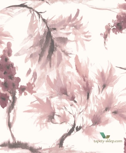 Tapeta 1838 Wallcoverings 1905-124-03 Mimosa Pink Stucco Capri