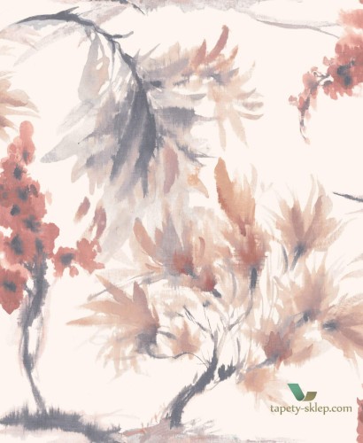 Tapeta 1838 Wallcoverings 1905-124-06 Mimosa Red Clay Capri