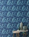Tapeta 1838 Wallcoverings 1905-125-02 Felci Azure Capri
