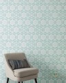 Tapeta 1838 Wallcoverings 1905-126-01 Capri Aquamarine Capri