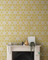 Tapeta 1838 Wallcoverings 1905-126-05 Capri Ochre Capri