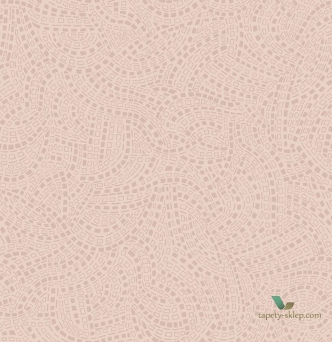 Tapeta 1838 Wallcoverings 1905-127-04 Mosaic Pink Stucco Capri