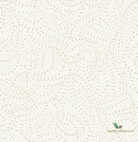 Tapeta 1838 Wallcoverings 1905-127-07 Mosaic Shimmer Capri