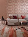 Tapeta 1838 Wallcoverings 1905-128-06 Corallo Red Clay Capri