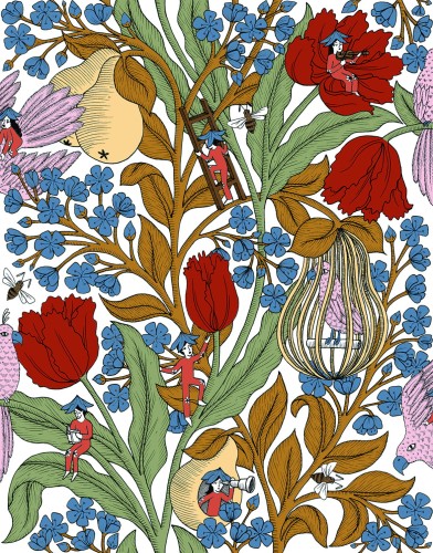 Tapeta Coordonne 8800014 Neo-Belle-Epoque Metamorphosis