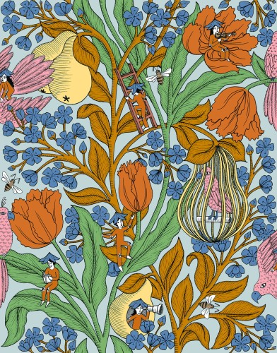 Tapeta Coordonne 8800015 Neo-Belle-Epoque Metamorphosis