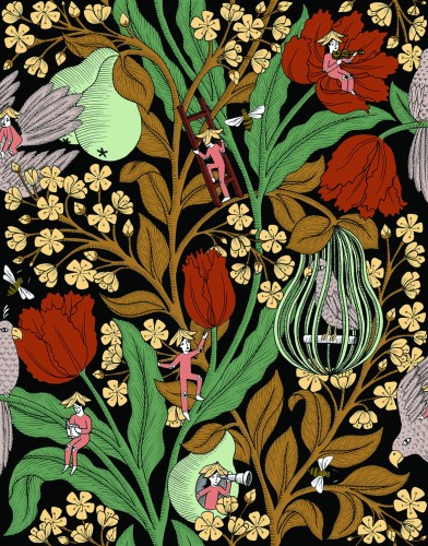 Tapeta Coordonne 8800016 Neo-Belle-Epoque Metamorphosis