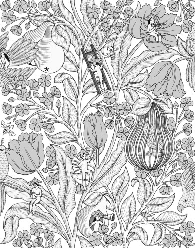 Tapeta Coordonne 8800017 Neo-Belle-Epoque Metamorphosis