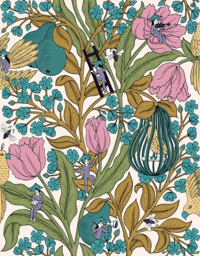 Tapeta Coordonne 8800018 Neo-Belle-Epoque Metamorphosis