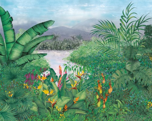 Mural Coordonne 8800110 Neo-Colonial Metamorphosis