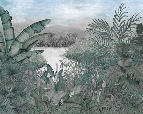 Mural Coordonne 8800111 Neo-Colonial Metamorphosis