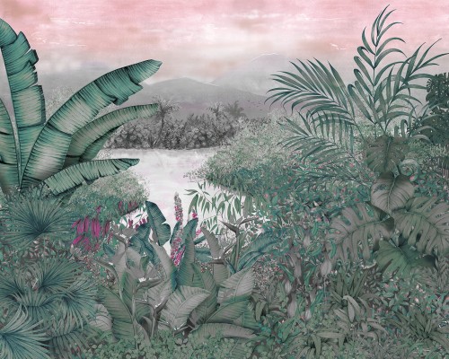 Mural Coordonne 8800112 Neo-Colonial Metamorphosis