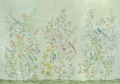 Mural Coordonne 8800121 Tea Garden Metamorphosis